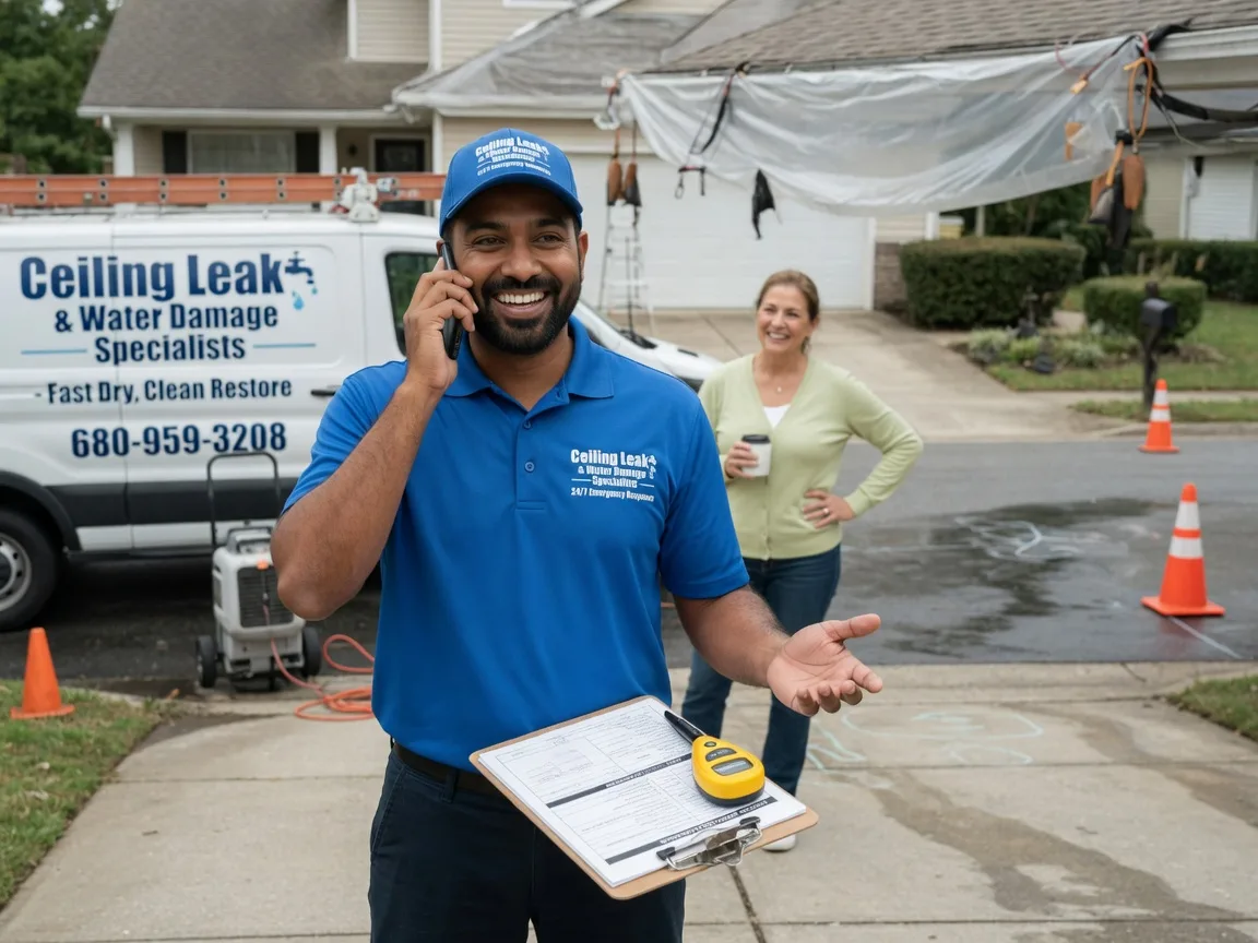 Ceiling Leak Cleanup Ethel, WA FAQs